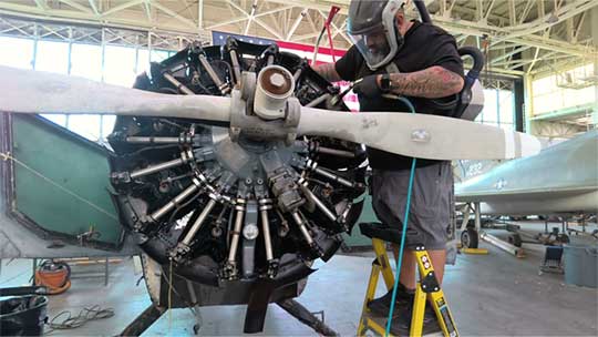 Restoration project photograph